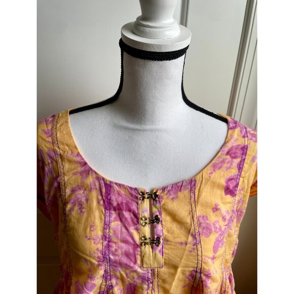 Free People Tie-Dye Tunic Dress - Size S/P - Picture 5 of 7